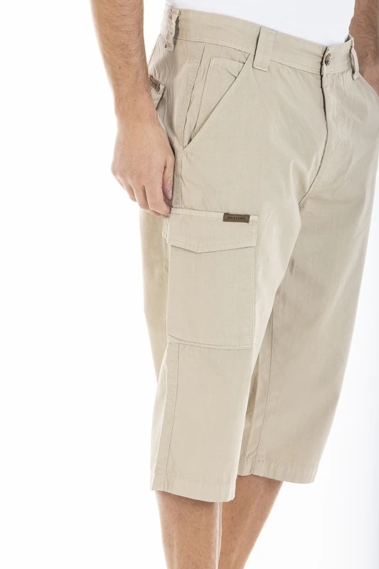 Pantacourt coupe carpenter CEDRIC BEIGE