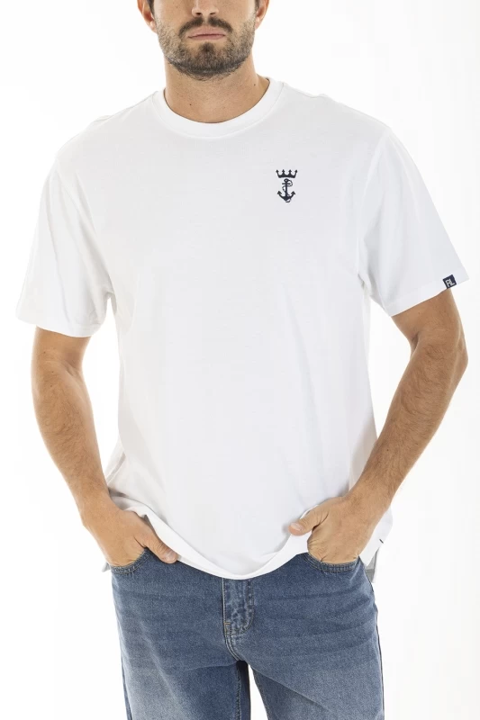 T-shirt over in piquet di cotone CHASE