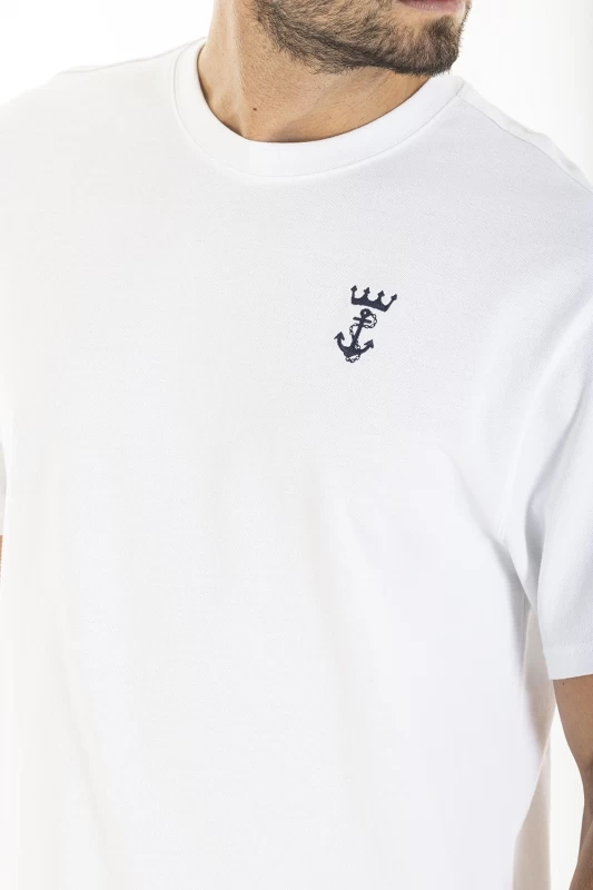 T-shirt over in piquet di cotone CHASE