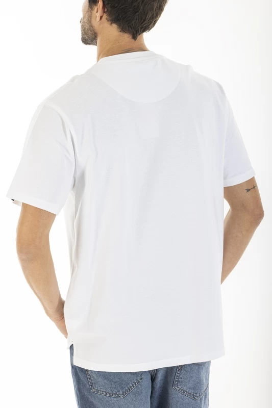 T-shirt over in piquet di cotone CHASE