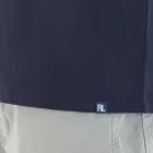 Polo brodé COEN BLEU