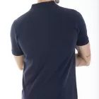 Polo brodé COEN BLEU