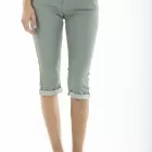 Pantacourt coupe slim POEMY VERT