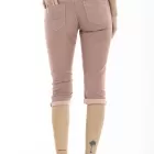 Pantacourt coupe slim POEMY ROSE