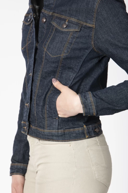 Veste en jeans stretch coupe ajustée ERA