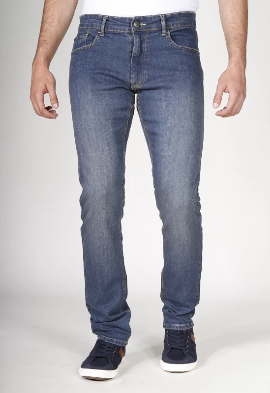 Jeans stretch garzato stone antiinflazione Fibreflex® ANTI3