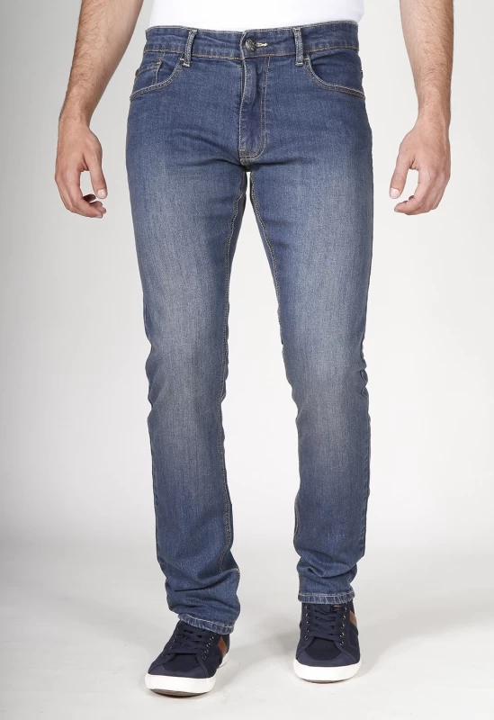 Jeans stretch Fibreflex® anti-inflation stone brossé ANTI3