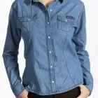 Chemise cintré chambray ZOYA