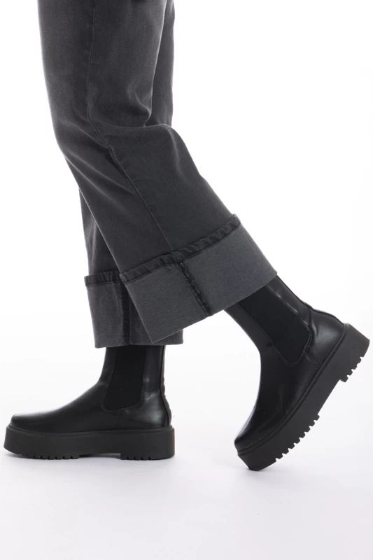 Jeans regular avec maxi revers OBHEM2