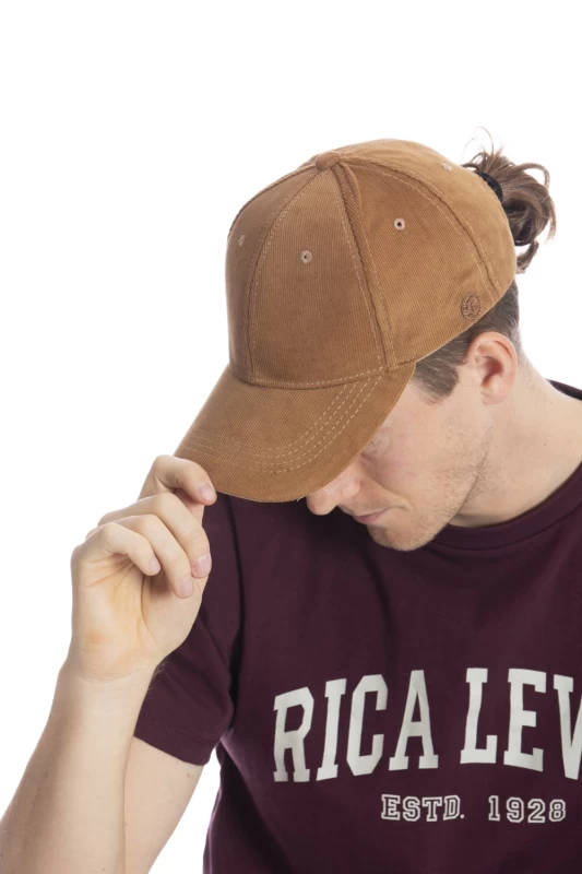 Berretto di velluto cioccolato CASQVEL