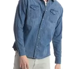 Camicia in denim western fit FURY