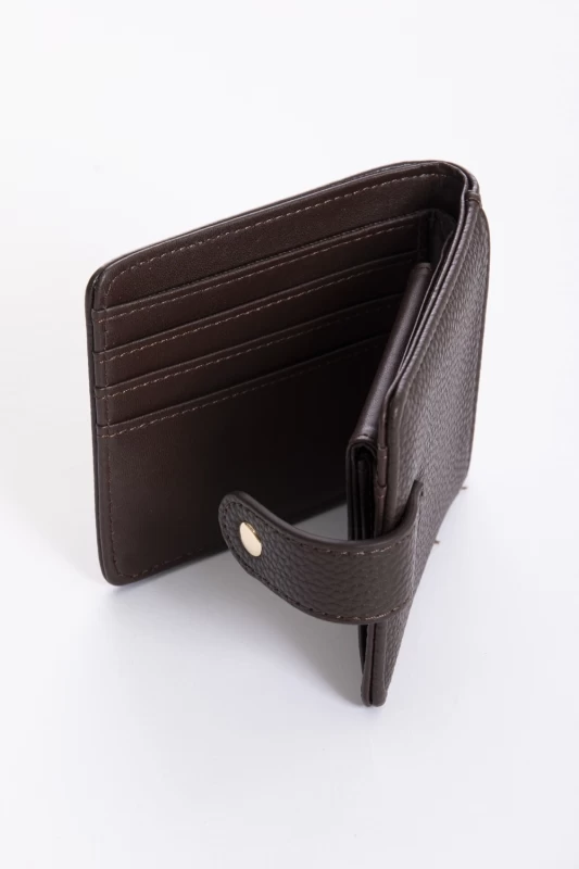 Porta carte + monete marroni PORTEC1
