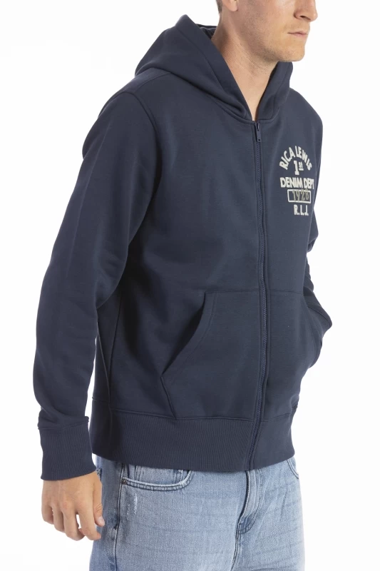 Sweat zippé à capuche DJANGO