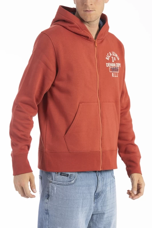 Sweat zippé à capuche DJANGO
