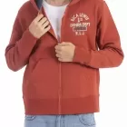 Sweat zippé à capuche DJANGO