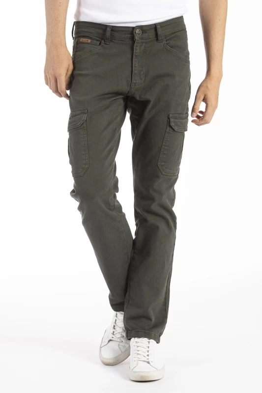 Jeans regular fit cargo RL70 stretch Fibreflex® NABIL