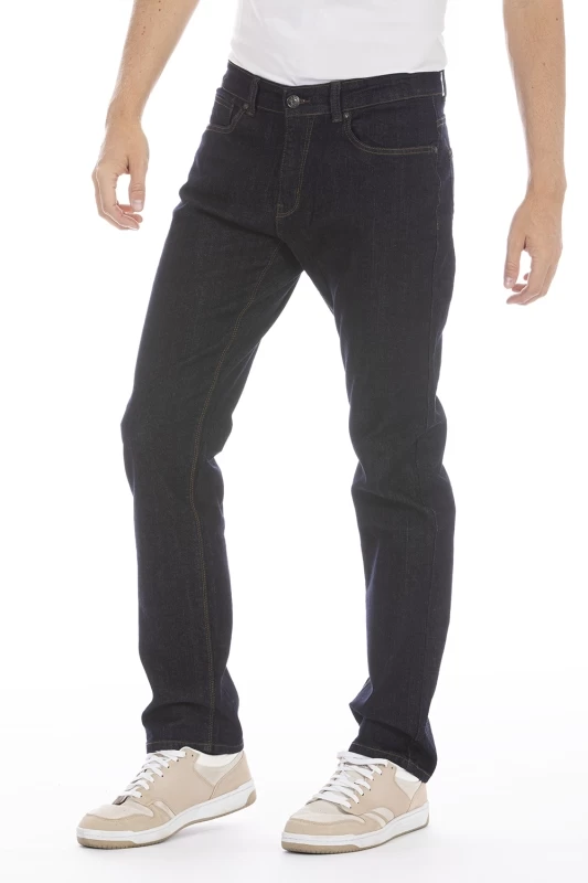 Jeans 5 poches brut coupe droite ARKON1 longueur 30cm