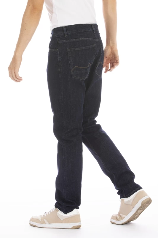 Jeans 5 poches brut coupe droite ARKON2 longueur 32cm