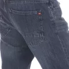 Jeans 5 poches brossé coupe droite ARKON3 longueur 30cm
