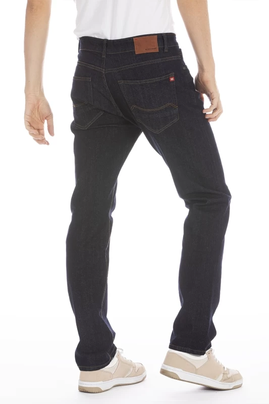 Jeans 5 poches brut coupe droite stretch ARKON5 longueur 30cm