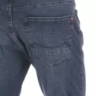 Jeans 5 poches brossée coupe droite stretch ARKON7 longueur 30cm