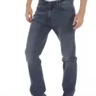 Jeans 5 poches brossée coupe droite stretch ARKON7 longueur 30cm