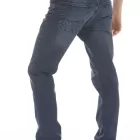 Jeans 5 poches brossée coupe droite stretch ARKON8 longueur 32cm