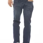 Jeans 5 poches brossée coupe droite stretch ARKON8 longueur 32cm