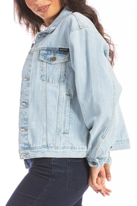 Veste en denim bleached JOSY