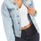 Veste en denim bleached JOSY