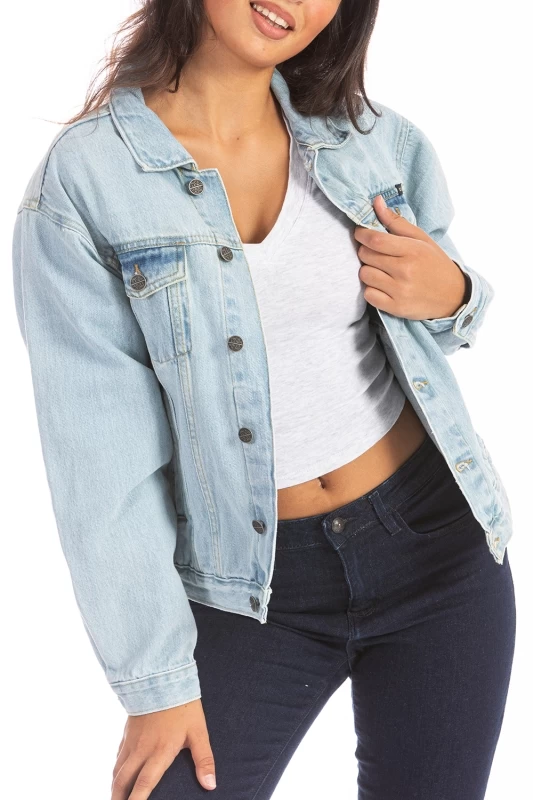 Veste en denim bleached JOSY