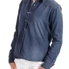 Chemise en denim stone washed ROSANE