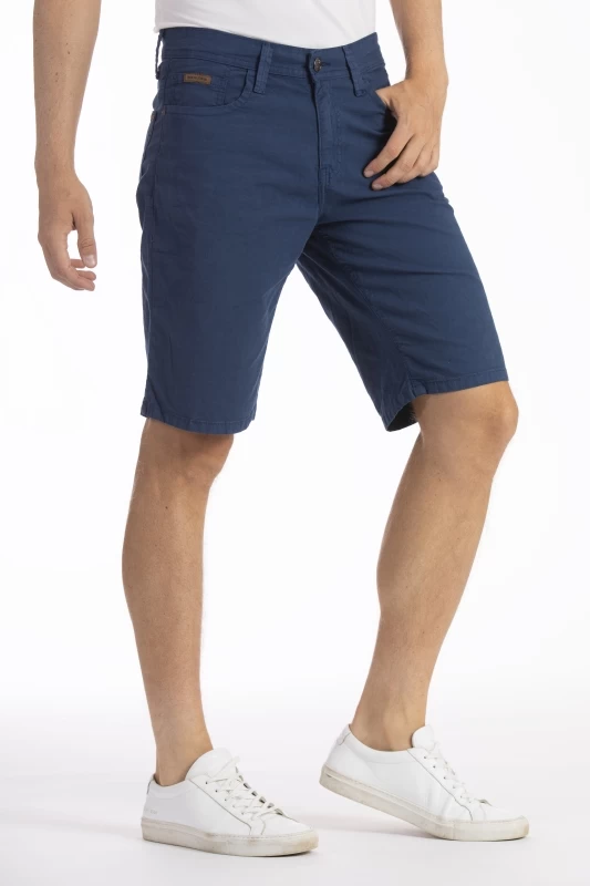 Bermuda rilassati in tela di cotone dal taglio dritto GENESYX