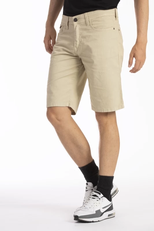 Bermuda rilassati in tela di cotone dal taglio dritto GENESYX 