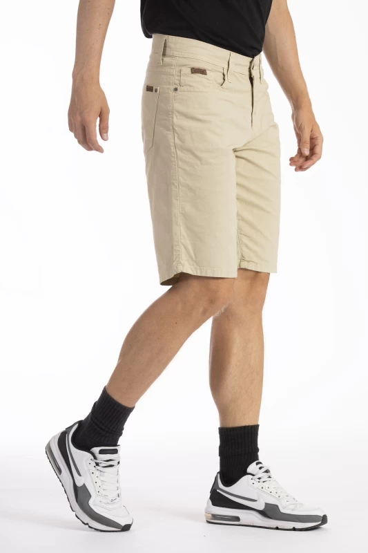 Bermuda rilassati in tela di cotone dal taglio dritto GENESYX 