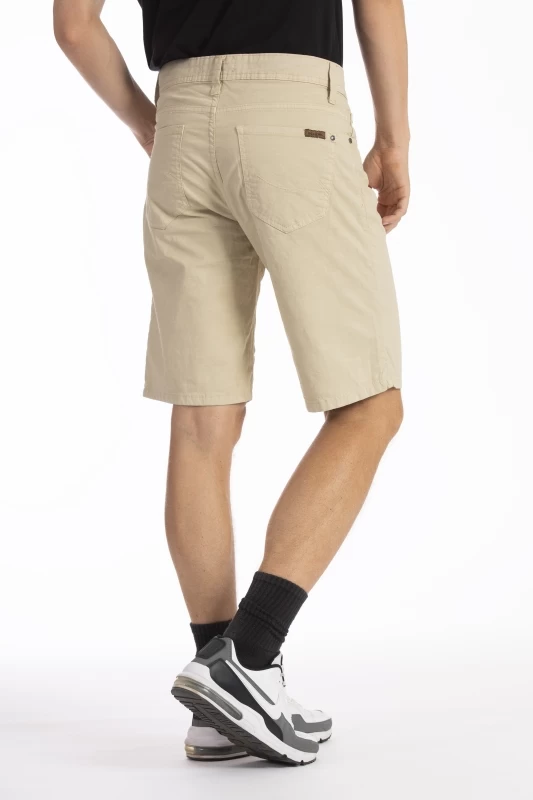 Bermuda rilassati in tela di cotone dal taglio dritto GENESYX 