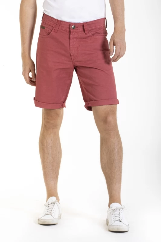 Relaxed Bermuda shorts straight cut cotton GENESYX  