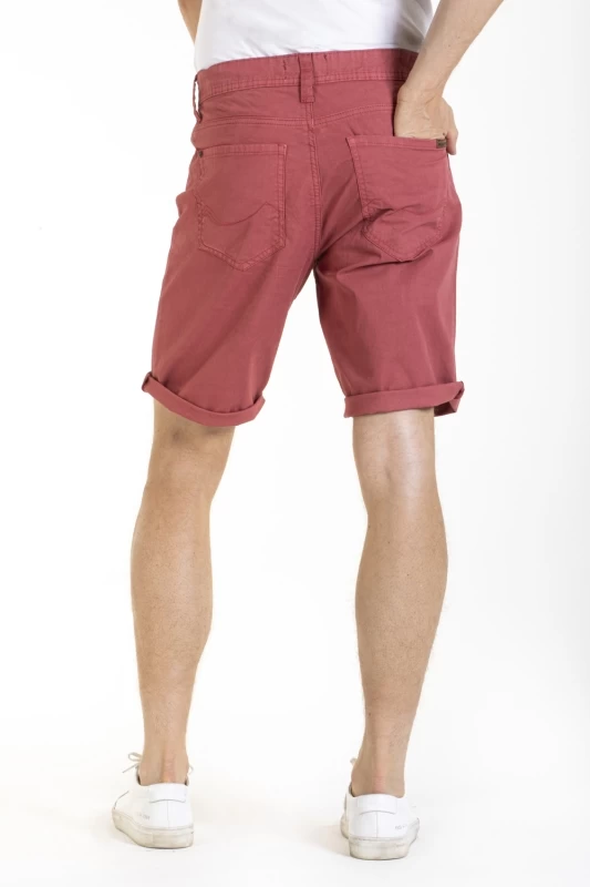 Relaxed Bermuda shorts straight cut cotton GENESYX  