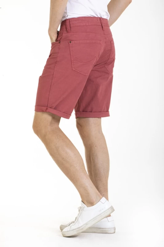 Relaxed Bermuda shorts straight cut cotton GENESYX  